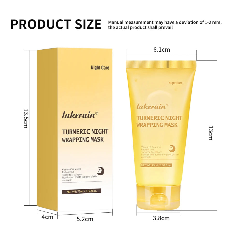 Mascarilla Facial de Colágeno Coreana - Tratamiento Antiarrugas Nocturno