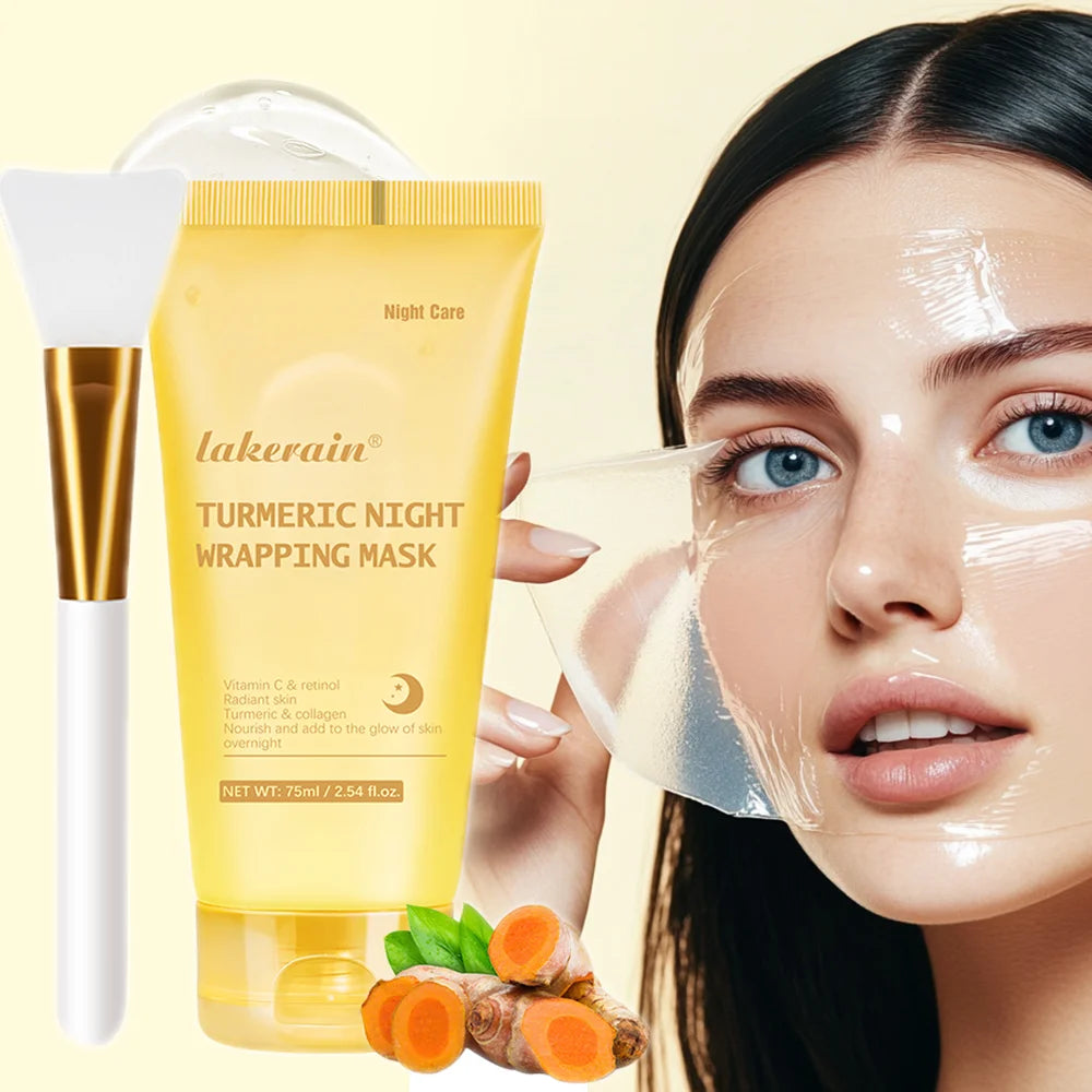 Mascarilla Facial de Colágeno Coreana - Tratamiento Antiarrugas Nocturno