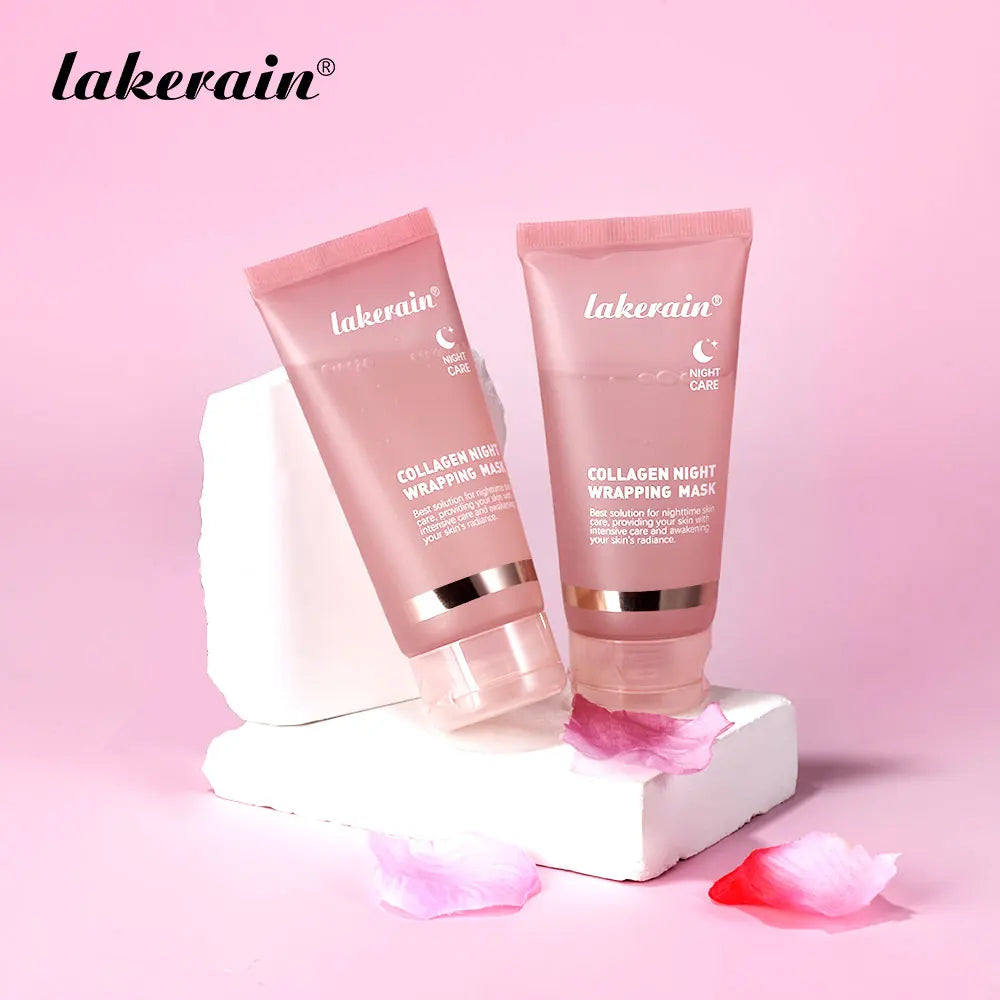 Mascarilla Facial de Colágeno Coreana - Tratamiento Antiarrugas Nocturno