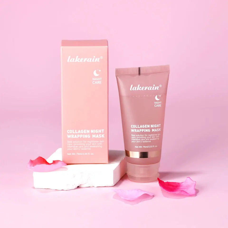 Mascarilla Facial de Colágeno Coreana - Tratamiento Antiarrugas Nocturno