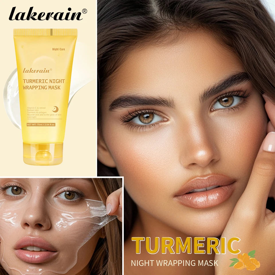 Mascarilla Facial de Colágeno Coreana - Tratamiento Antiarrugas Nocturno