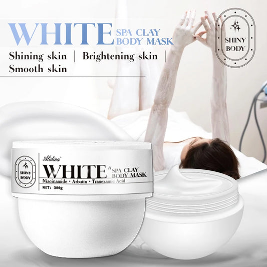 Mascarilla Corporal Coreana de Arcilla Blanca - Exfoliante