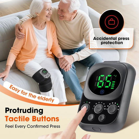 Masajeador de Rodilla con Calor y Presión