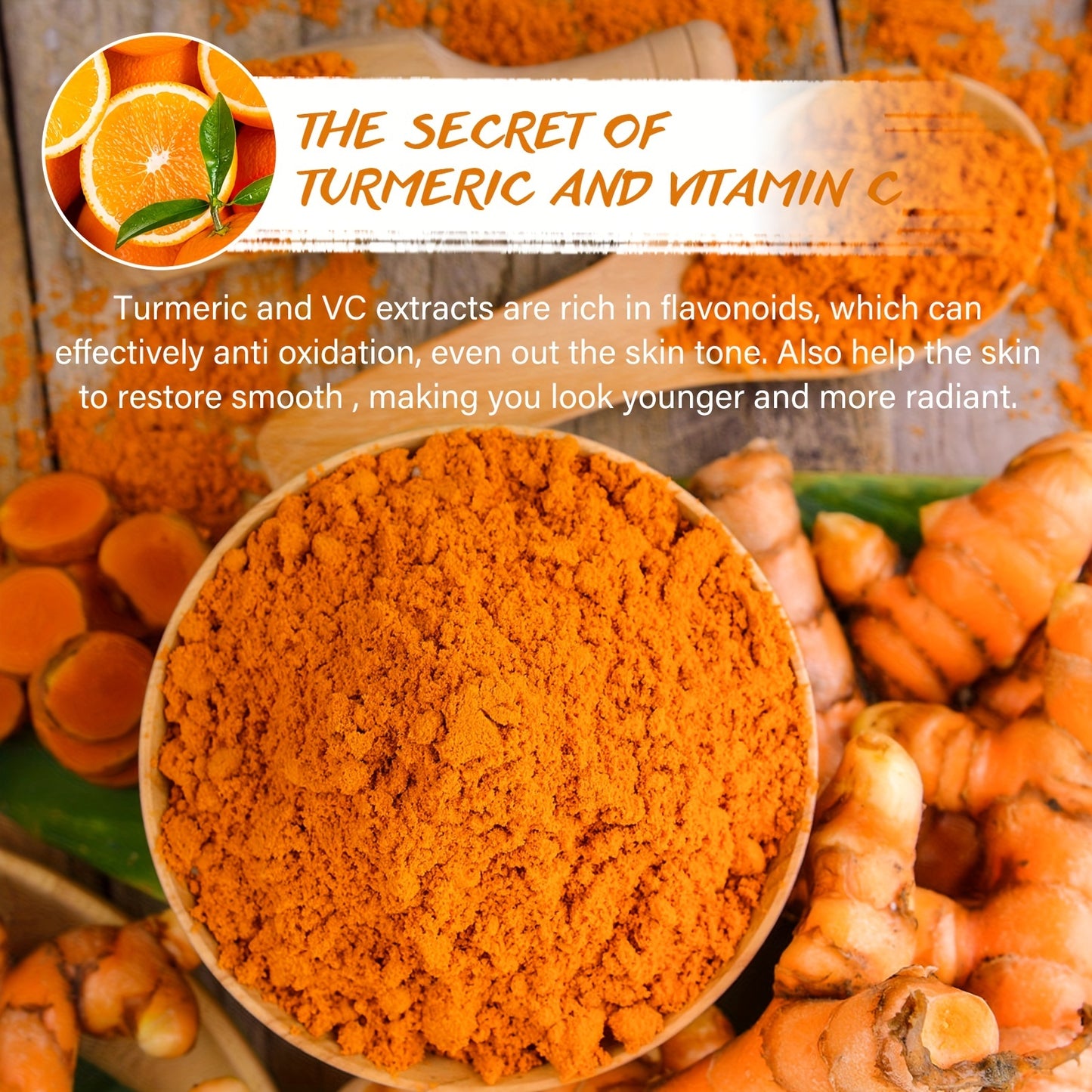 Mascarilla Cúrcuma y Vitamina C